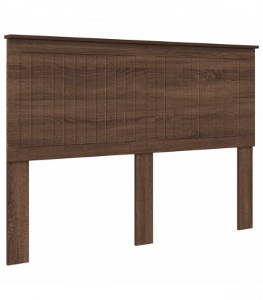 vidaXL Headboard with Headboard Brown Oak 140 cm Engineered wood