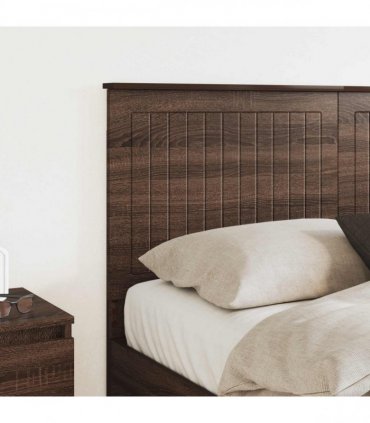 vidaXL Headboard with Headboard Brown Oak 140 cm Engineered wood