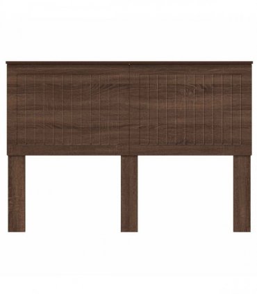 vidaXL Headboard with Headboard Brown Oak 140 cm Engineered wood