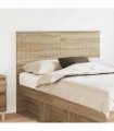 vidaXL Headboard with Headboard Sonoma Oak 120 cm Engineered wood — V0672066458