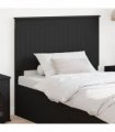 vidaXL Headboard with Headboard Black Oak 100 cm Engineered wood — V0672066465