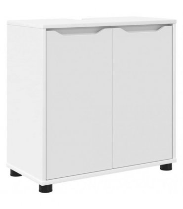 vidaXL Bathroom Basin Cabinet White 60 x 30 x 60 cm Engineered Wood