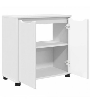 vidaXL Bathroom Basin Cabinet White 60 x 30 x 60 cm Engineered Wood