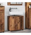 vidaXL Bathroom Basin Cabinet Old Wood 60 x 30 x 60 cm Engineered Wood