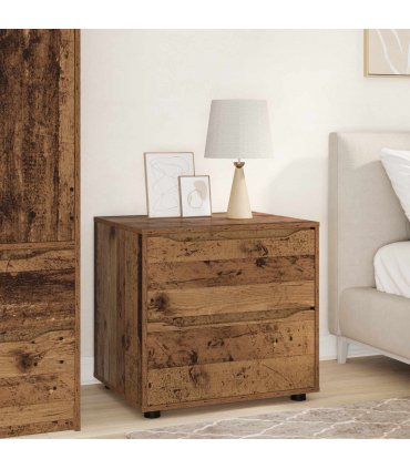 vidaXL Storage Cabinet Old Wood 60 x 48 x 57 cm Engineered Wood
