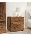 vidaXL Storage Cabinet Old Wood 60 x 48 x 57 cm Engineered Wood