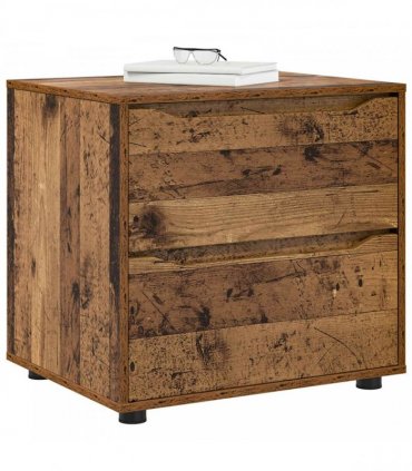 vidaXL Storage Cabinet Old Wood 60 x 48 x 57 cm Engineered Wood