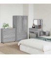 vidaXL Storage Cabinet Grey Sonoma 80 x 31 x 81 cm Engineered Wood