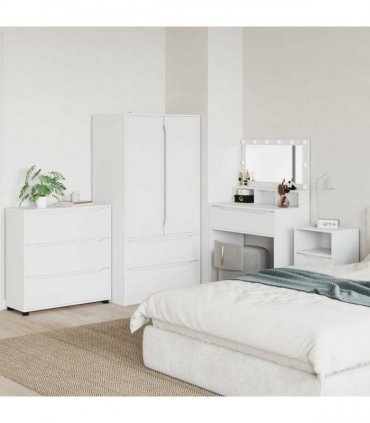 vidaXL Storage Cabinet White 80 x 31 x 81 cm Engineered Wood