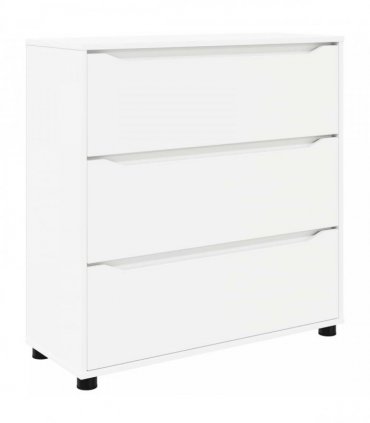 vidaXL Storage Cabinet White 80 x 31 x 81 cm Engineered Wood