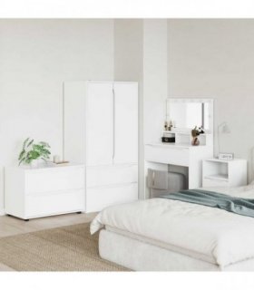vidaXL Storage Cabinet White 80 x 48 x 57 cm Engineered Wood