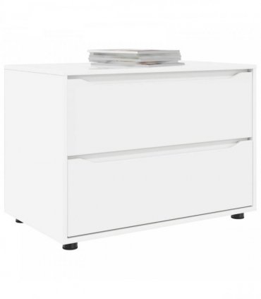 vidaXL Storage Cabinet White 80 x 48 x 57 cm Engineered Wood