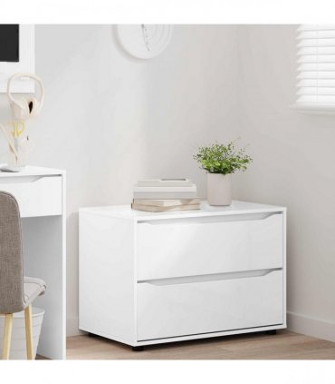 vidaXL Storage Cabinet White 80 x 48 x 57 cm Engineered Wood