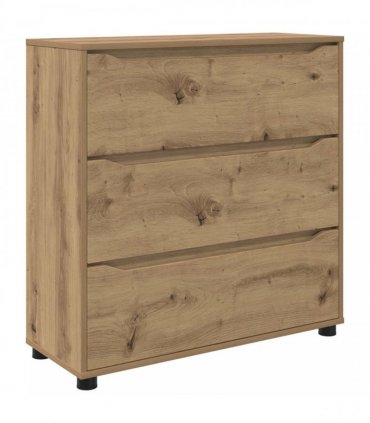 vidaXL Storage Cabinet Artisan Oak 80 x 31 x 81 cm Engineered Wood