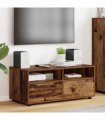 vidaXL TV Cabinet Old Wood 100 x 48 x 43 cm Engineered Wood