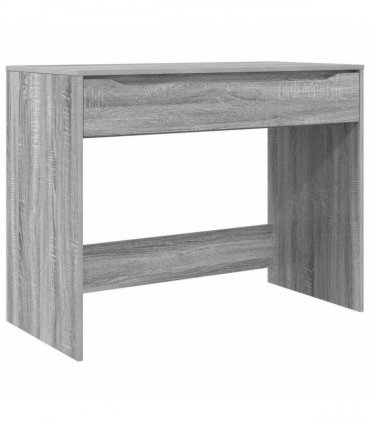 vidaXL Desk with Drawer Grey Sonoma 100 x 50 x 78 cm Engineered Wood