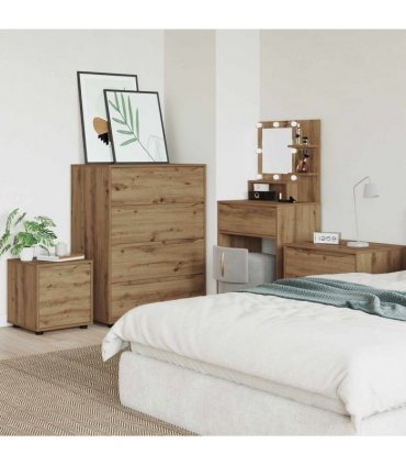 vidaXL Bathroom Cabinet Artisan Oak 40.5 x 40 x 44 cm Engineered Wood