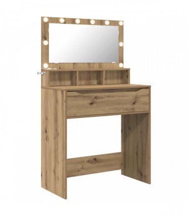 vidaXL Bedroom Dressing Tables Artisan Oak 80 x 39.6 x 135 cm