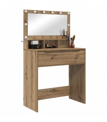 vidaXL Bedroom Dressing Tables Artisan Oak 80 x 39.6 x 135 cm