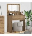 vidaXL Bedroom Dressing Tables Artisan Oak 80 x 39.6 x 135 cm — V0672066639