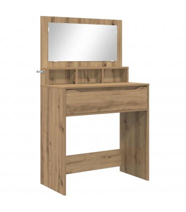 vidaXL Bedroom Dressing Tables Artisan Oak 80 x 39.6 x 135 cm — V0672066639
