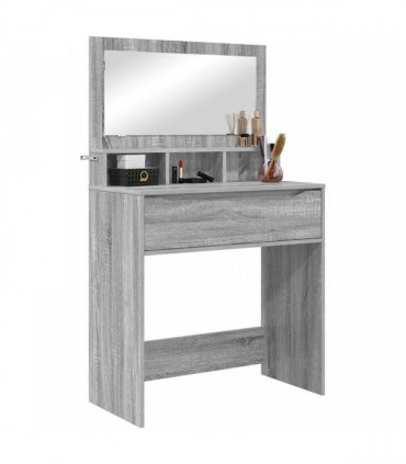 vidaXL Bedroom Dressing Tables Grey Sonoma 80 x 39.6 x 135 cm — V0672066640