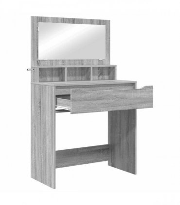 vidaXL Bedroom Dressing Tables Grey Sonoma 80 x 39.6 x 135 cm — V0672066640