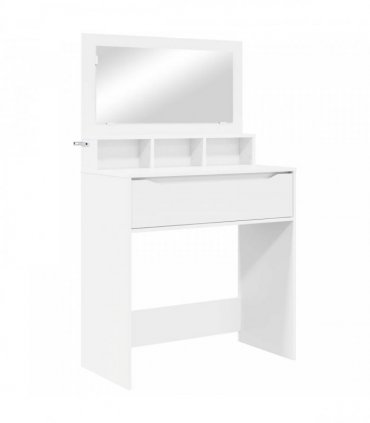 vidaXL Bedroom Dressing Tables with Drawer White 80 x 39.6 x 135 cm — V0672066641