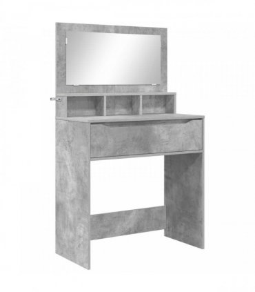 vidaXL Bedroom Dressing Tables Concrete Grey 80 x 39.6 x 135 cm — V0672066643