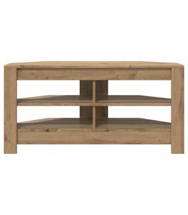 vidaXL Corner TV Cabinet Artisan Oak 102 x 40.5 x 45 cm
