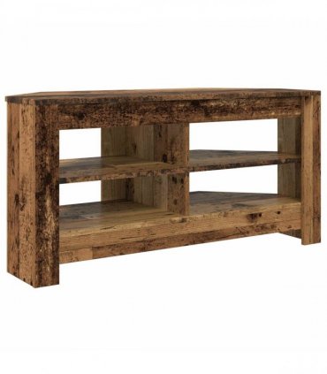 vidaXL Corner TV Cabinet Old Wood 102 x 40.5 x 45 cm Engineered Wood