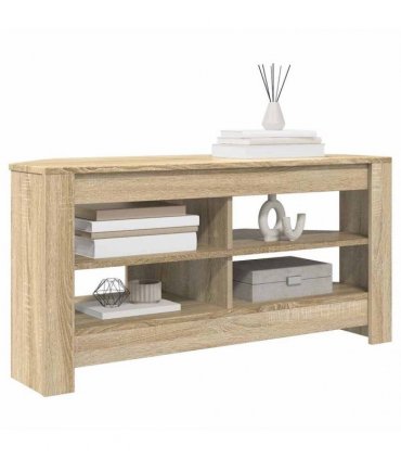 vidaXL Corner TV Cabinet Sonoma Oak 102 x 40.5 x 45 cm Engineered Wood