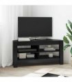 vidaXL Corner TV Cabinet Black 102 x 40.5 x 45 cm Engineered Wood