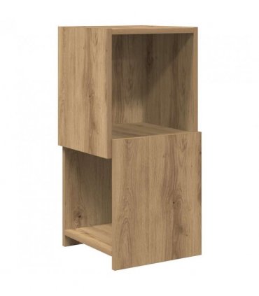 vidaXL Corner Cabinet Artisan Oak 30.5x30x65cm Engineered Wood — Size: 30x30.5x65cm