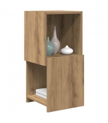 vidaXL Corner Cabinet Artisan Oak 30.5x30x65cm Engineered Wood — Size: 30x30.5x65cm