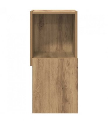 vidaXL Corner Cabinet Artisan Oak 30.5x30x65cm Engineered Wood — Size: 30x30.5x65cm