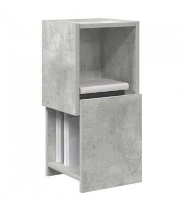 vidaXL Corner Cabinet Concrete Grey 25.5x25x55cm Engineered Wood — Size: 25x25.5x55cm