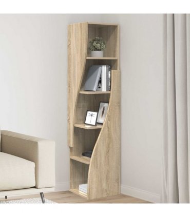 vidaXL Corner Cabinet Sonoma Oak 32x32x140cm Engineered Wood