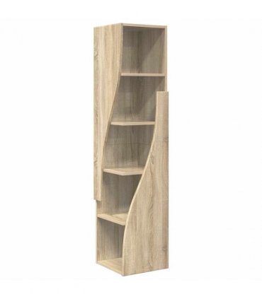 vidaXL Corner Cabinet Sonoma Oak 32x32x140cm Engineered Wood