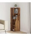 vidaXL Corner Cabinet Old Wood 32x32x102cm Engineered Wood