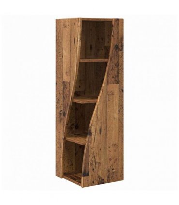 vidaXL Corner Cabinet Old Wood 32x32x102cm Engineered Wood