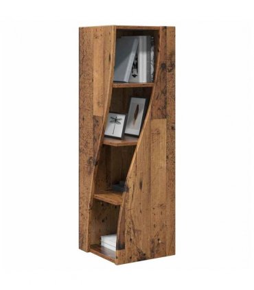 vidaXL Corner Cabinet Old Wood 32x32x102cm Engineered Wood
