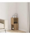 vidaXL Corner Cabinet Artisan Oak 25.5x25x55cm Engineered Wood — Size: 25x25.5x55cm