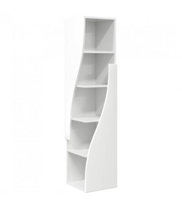 vidaXL Corner Cabinet 32x32x140cm Engineered Wood — Colour: White