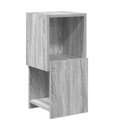 vidaXL Corner Cabinet Grey Sonoma 25.5x25x55cm Engineered Wood — Size: 25x25.5x55cm