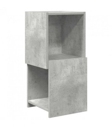 vidaXL Corner Cabinet Concrete Grey 30.5x30x65cm Engineered Wood — Size: 30x30.5x65cm