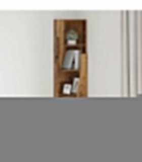 vidaXL Corner Cabinet Old Wood 27.5x27x140cm Engineered Wood