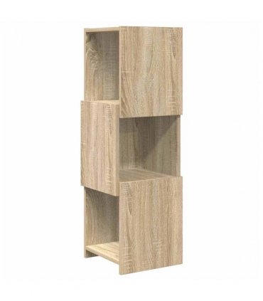 vidaXL Corner Cabinet Sonoma Oak 30.5x30x95cm Engineered Wood — Size: 30x30.5x95cm