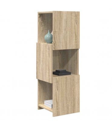 vidaXL Corner Cabinet Sonoma Oak 30.5x30x95cm Engineered Wood — Size: 30x30.5x95cm