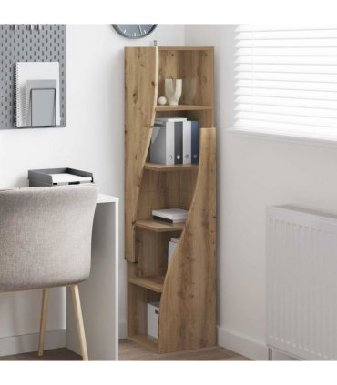vidaXL Corner Cabinet Artisan Oak 32x32x140cm Engineered Wood
